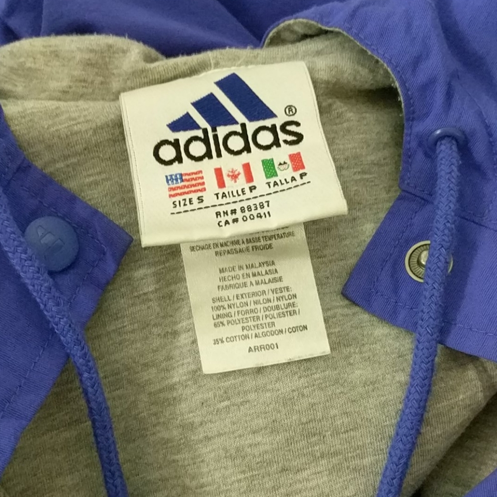 Adidas pull over jacket - Picture 4 of 4